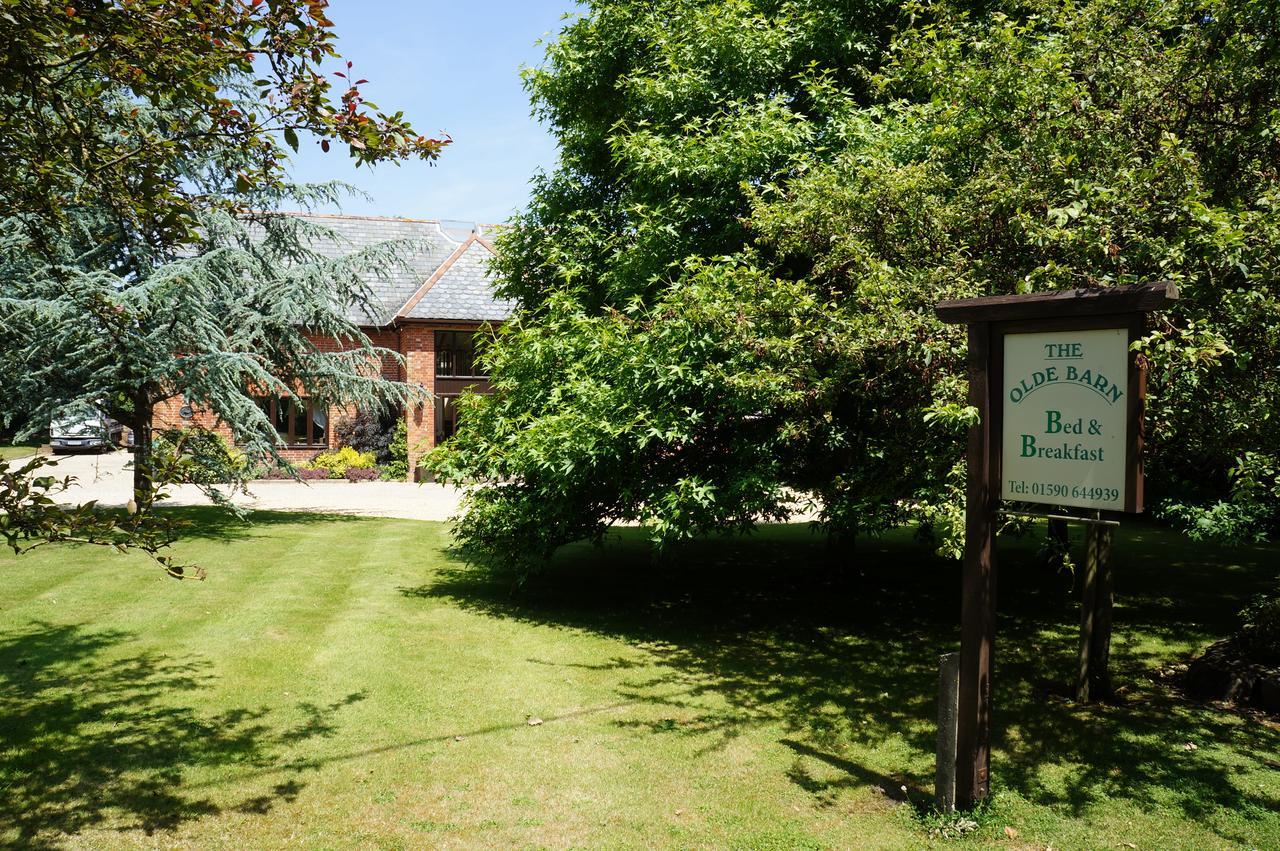 Bed and Breakfast The Olde Barn Lymington Exterior foto
